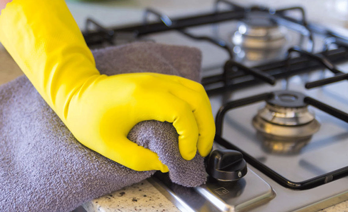 چگونگی شست و شو اجاق گاز
